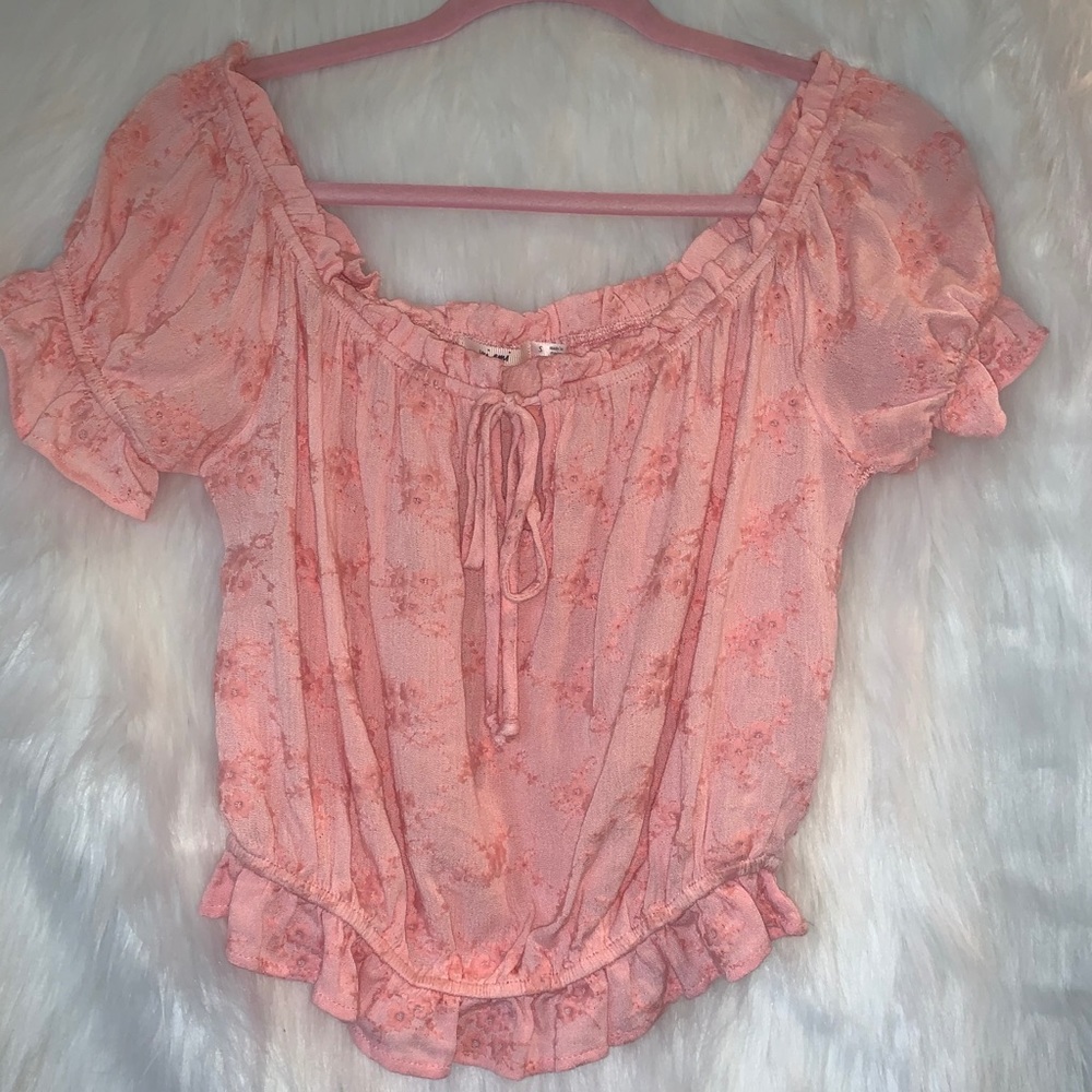 Off the shoulder blouse